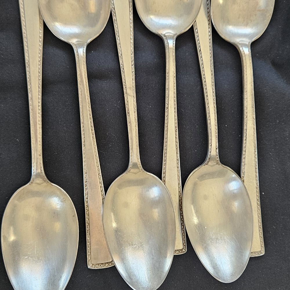 Alvin Silverplated Tablespoons (6)